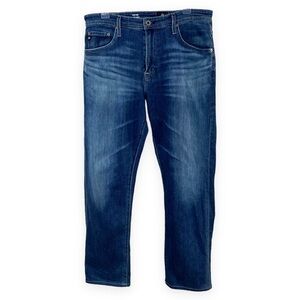 AG Adriano Goldschmied The Ives Modern Athletic Blue Denim Jeans 33R